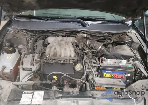 2000 Ford Taurus Se из США, поврежденный, VIN 1FAFP5828YG225641